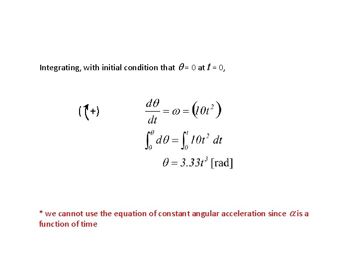Integrating, with initial condition that q = 0 at t = 0, ( +)