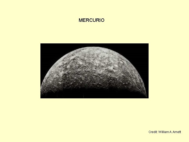 MERCURIO Credit: William A. Arnett 