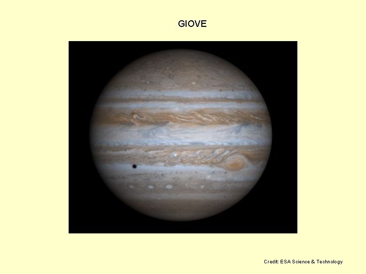 GIOVE Credit: ESA Science & Technology 