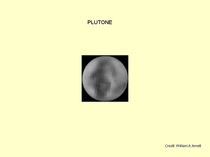 PLUTONE Credit: William A. Arnett 