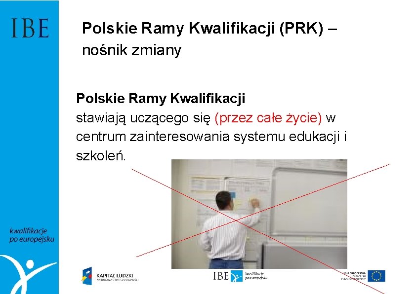 Polskie Ramy Kwalifikacji (PRK) – nośnik zmiany Polskie Ramy Kwalifikacji stawiają uczącego się (przez