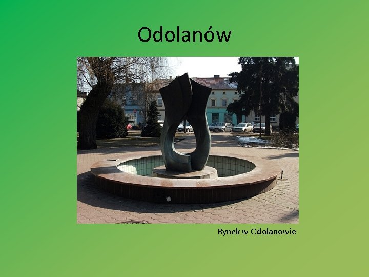 Odolanów Rynek w Odolanowie 