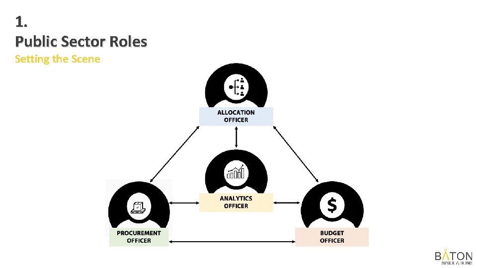 1. Public Sector Roles Setting the Scene 