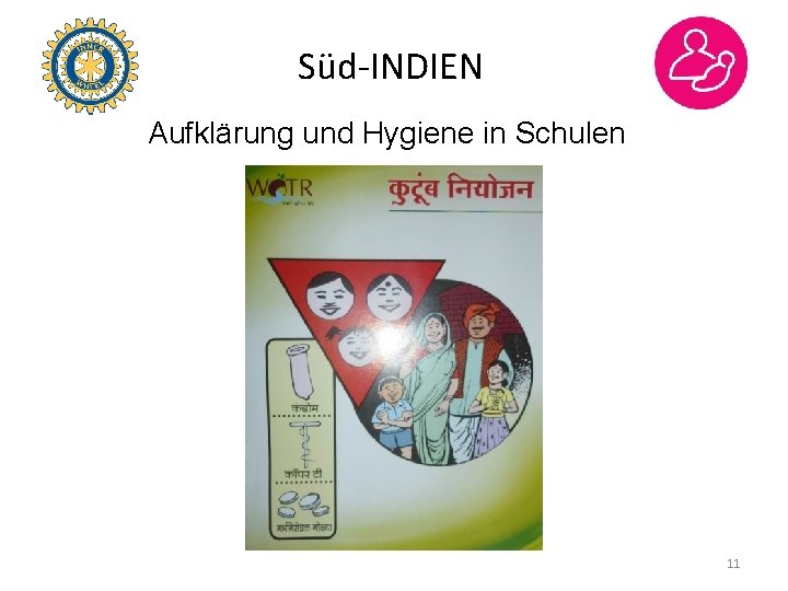 Süd-INDIEN Aufklärung und Hygiene in Schulen 11 