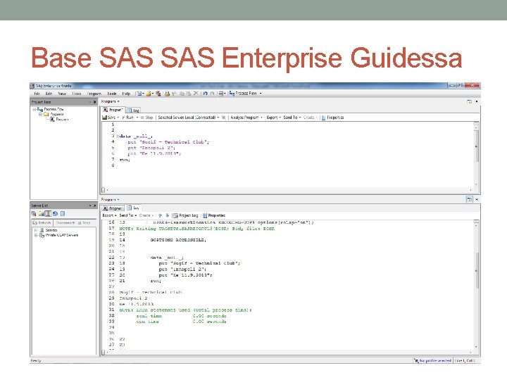 Base SAS Enterprise Guidessa 