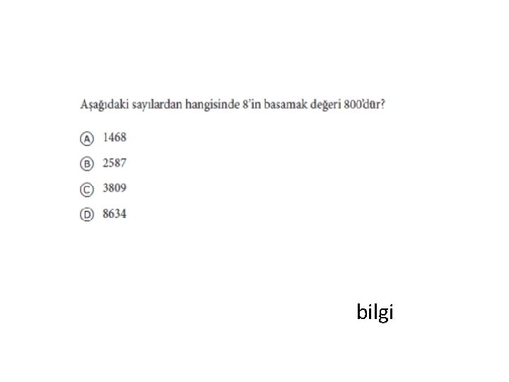 bilgi 