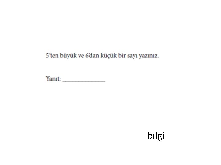 bilgi 