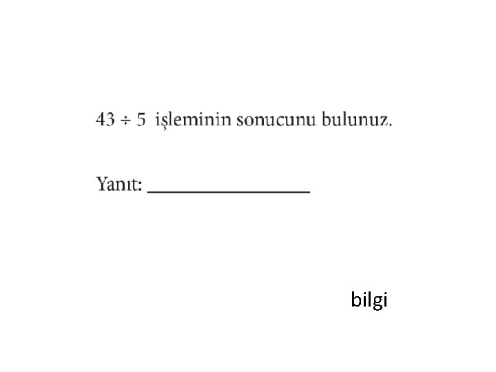 bilgi 