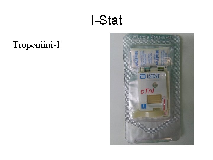 I-Stat Troponiini-I 