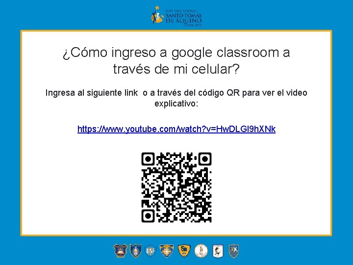 ¿Cómo ingreso a google classroom a través de mi celular? Ingresa al siguiente link