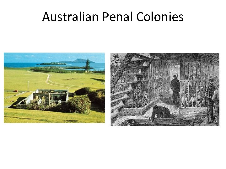 Australian Penal Colonies 