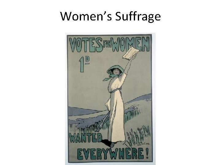 Women’s Suffrage 