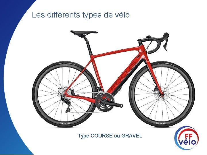 Les différents types de vélo Type COURSE ou GRAVEL 