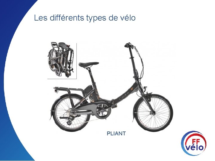 Les différents types de vélo PLIANT 
