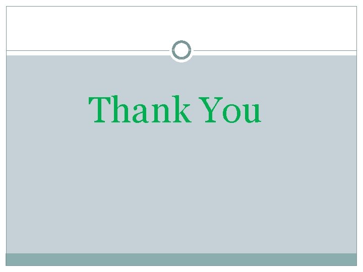 Thank You Thank You