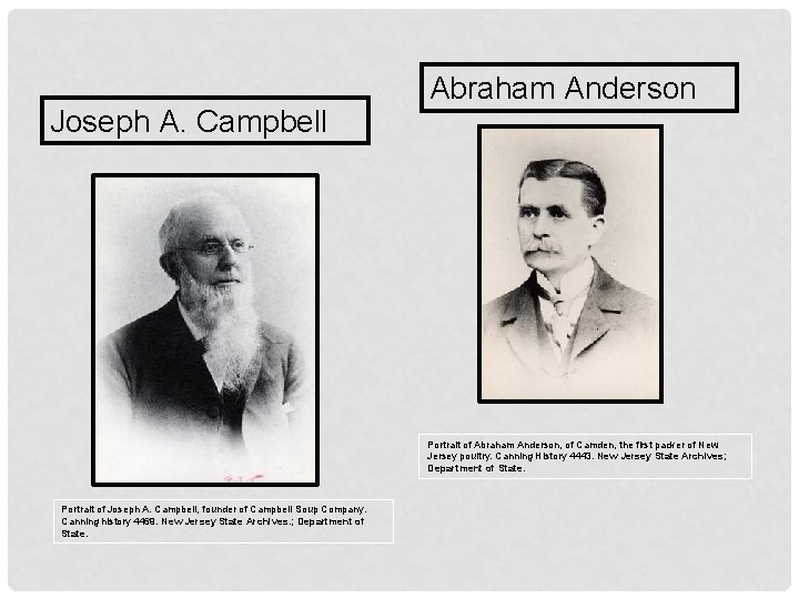 Joseph A. Campbell Abraham Anderson Portrait of Abraham Anderson, of Camden, the first packer