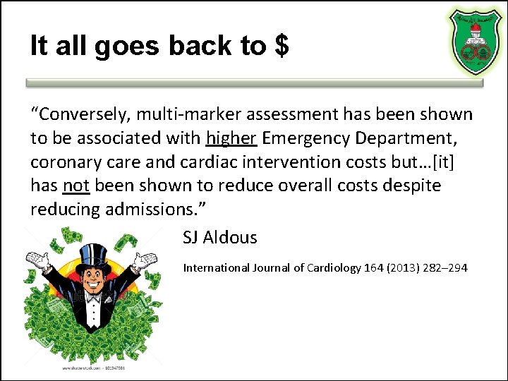 It all goes back to $ “Conversely, multi-marker assessment has been shown to be It all goes back to $ “Conversely, multi-marker assessment has been shown to be