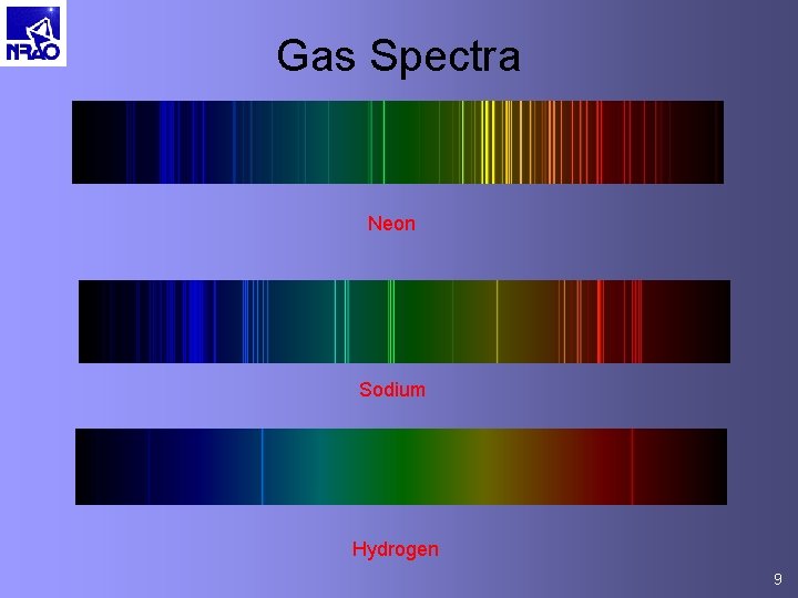 Gas Spectra Neon Sodium Hydrogen 9 