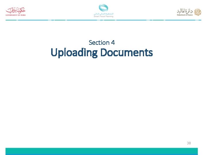 Section 4 Uploading Documents 38 