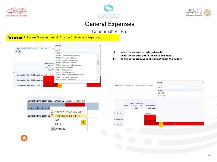 General Expenses Consumable Item We are at LA Budget Management Chapter 2 general expenses