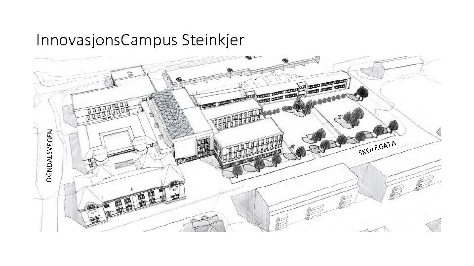 OGNDALSVEGEN Innovasjons. Campus Steinkjer GATA E L O SK 