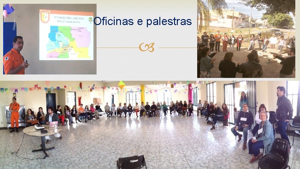 Oficinas e palestras 