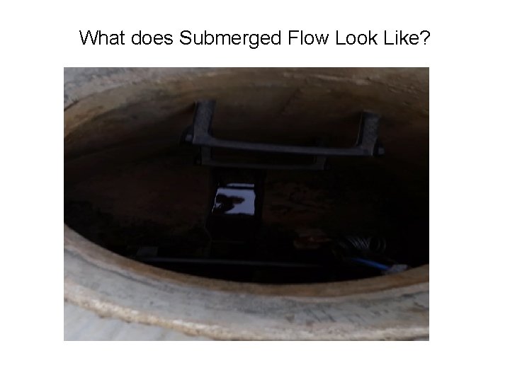 What does Submerged Flow Look Like? What does Submerged Flow Look Like?