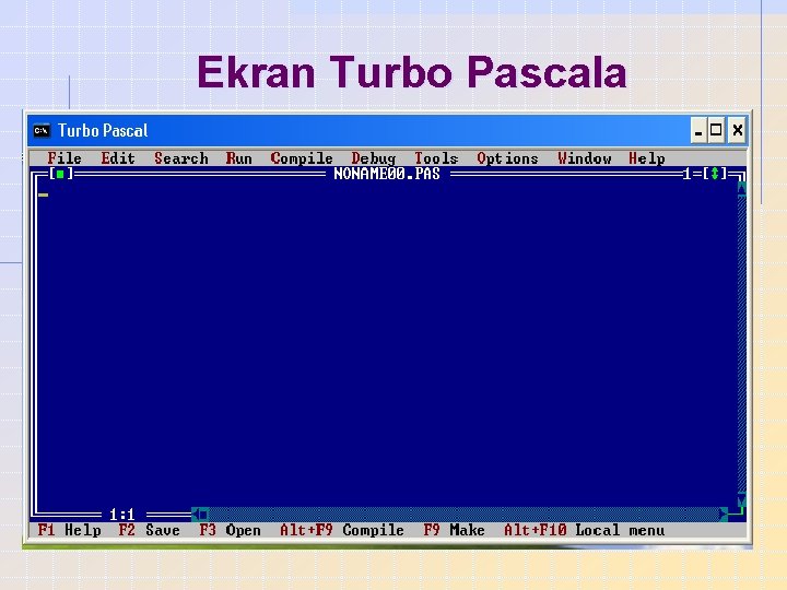 Ekran Turbo Pascala 