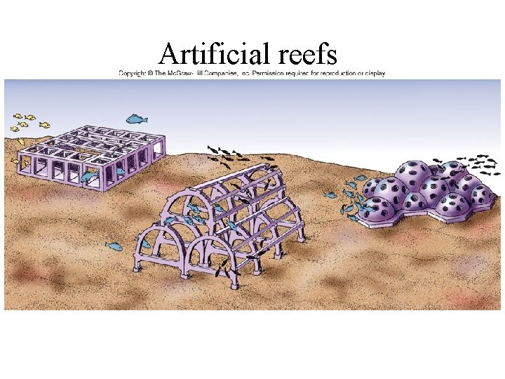 Artificial reefs 