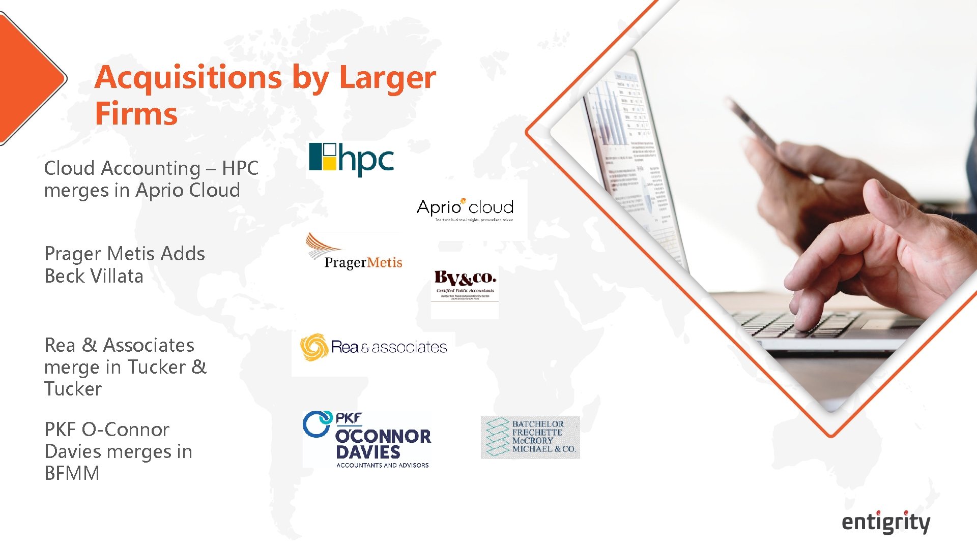 Acquisitions by Larger Firms Cloud Accounting – HPC merges in Aprio Cloud Prager Metis