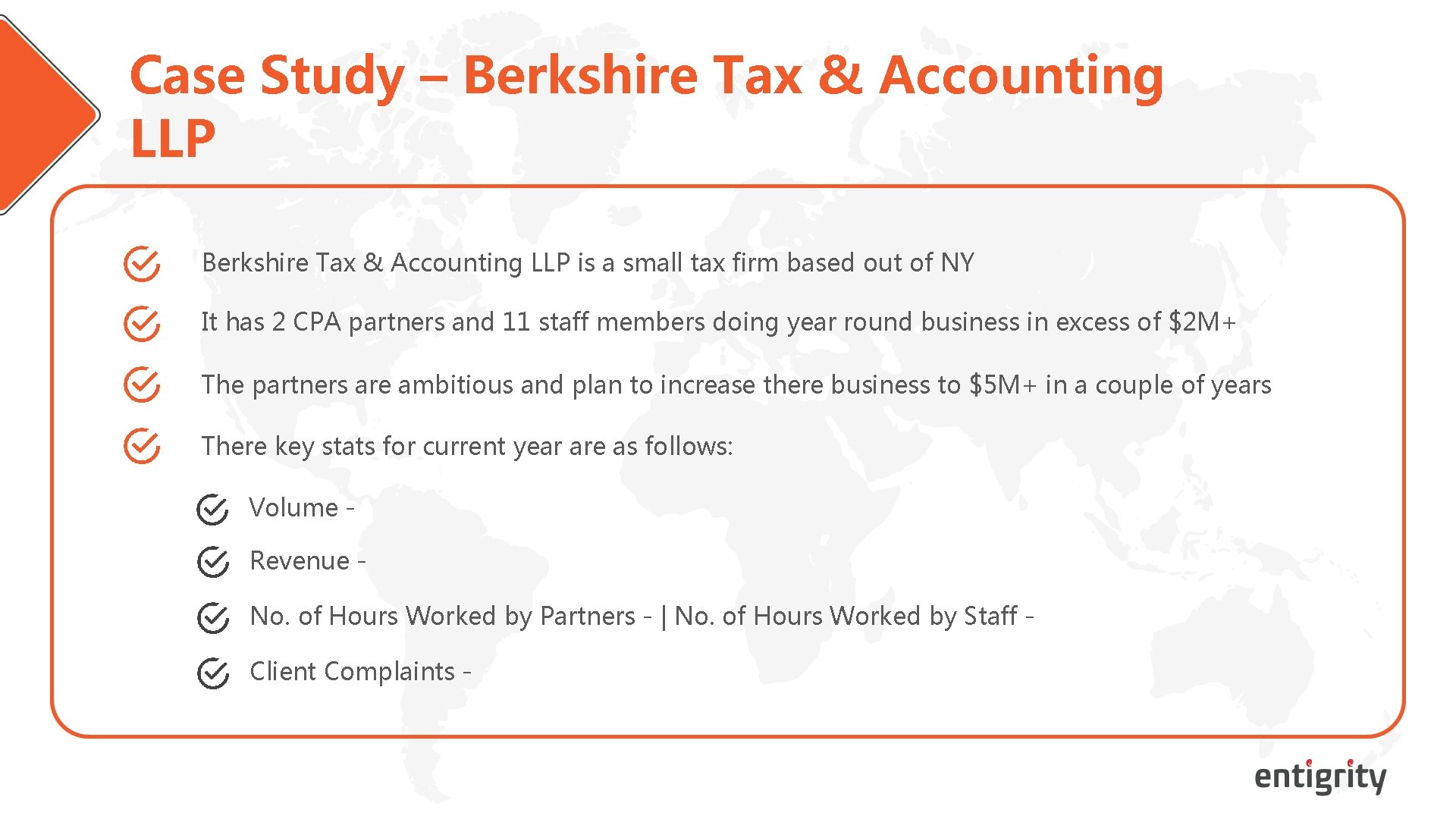 Case Study – Berkshire Tax & Accounting LLP is a small tax firm based