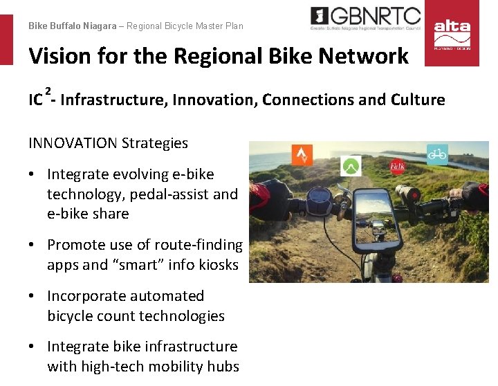 Bike Buffalo Niagara – Regional Bicycle Master Plan Vision for the Regional Bike Network