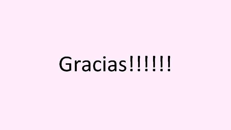 Gracias!!!!!! 