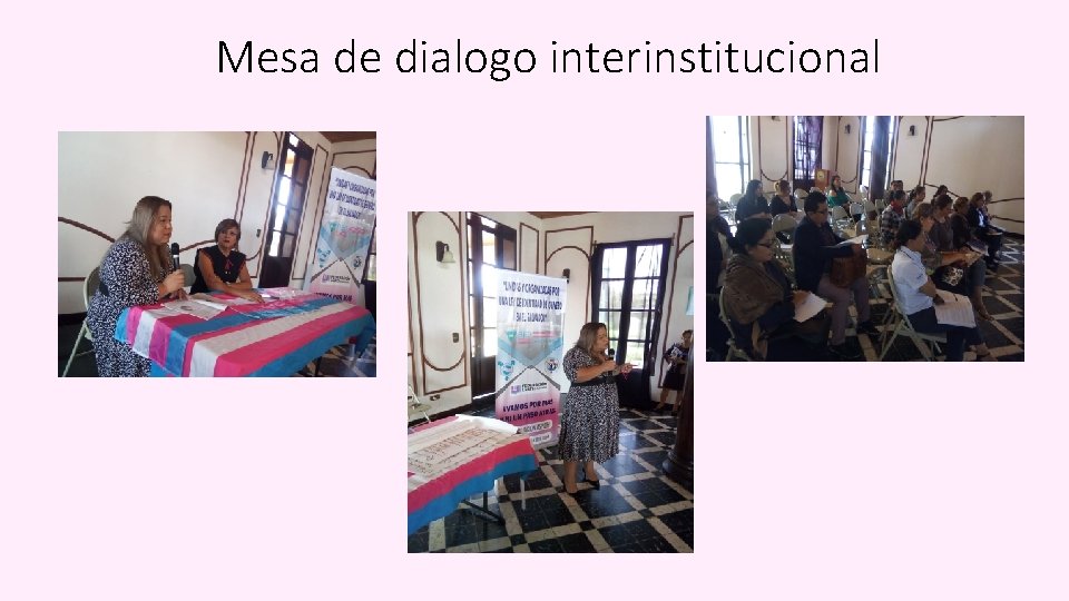 Mesa de dialogo interinstitucional 