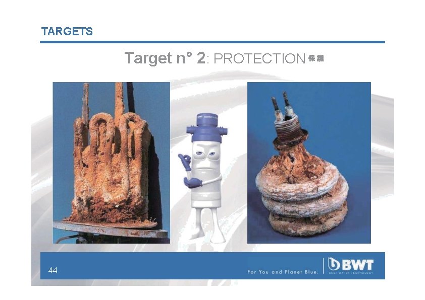 TARGETS Target n° 2: PROTECTION 保 護 44 