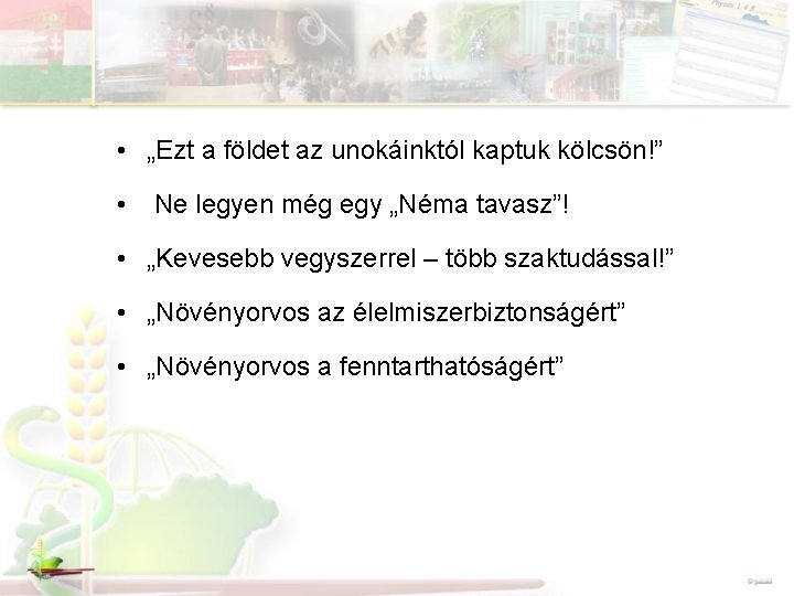  • „Ezt a földet az unokáinktól kaptuk kölcsön!” • Ne legyen még egy