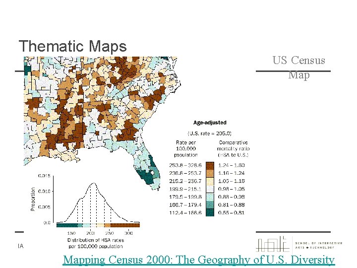 Thematic Maps US Census Map IAT 355 | Colour for Information Display Mapping Census