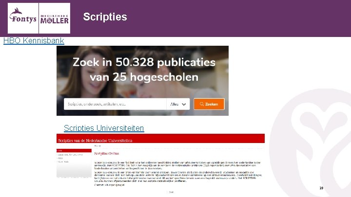 Scripties HBO Kennisbank Scripties Universiteiten 28 