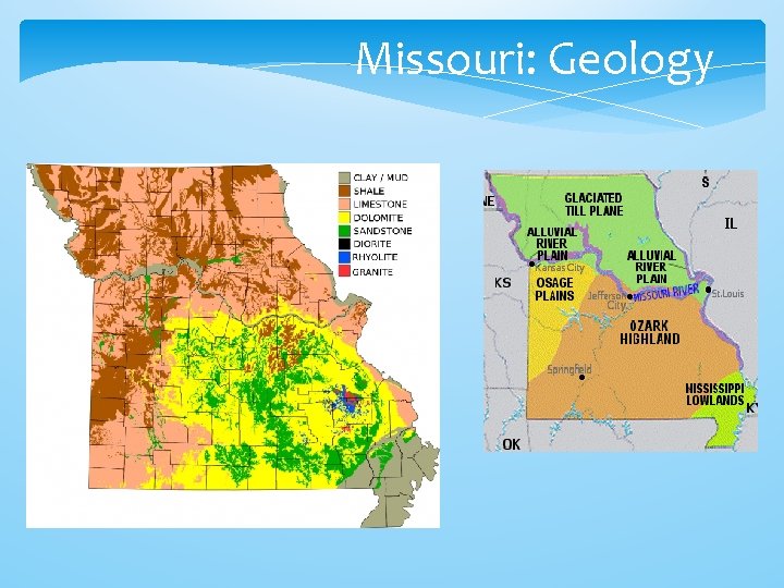 Missouri: Geology 