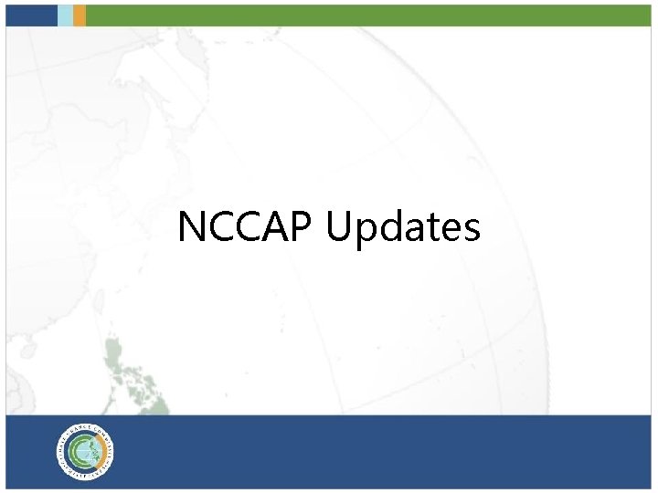 NCCAP Updates 