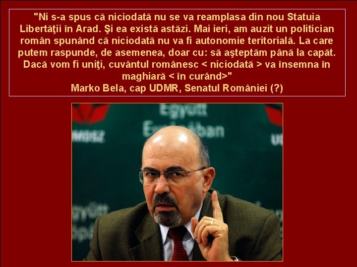 "Ni s-a spus că niciodată nu se va reamplasa din nou Statuia Libertăţii în