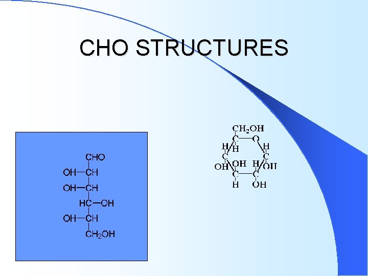 CHO STRUCTURES 