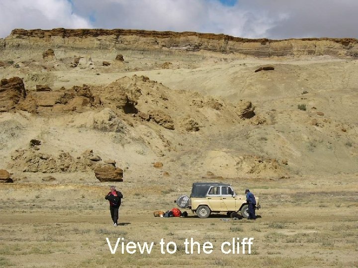 View to the cliff View to the cliff