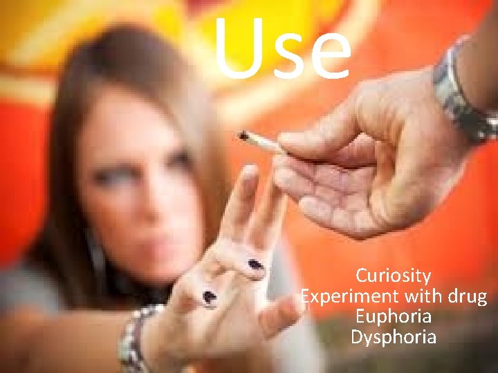 Use Curiosity Experiment with drug Euphoria Dysphoria 