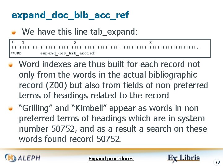 expand_doc_bib_acc_ref We have this line tab_expand: ! 1 2 3 !!!!!!!!!!-!!!!!!!!!!!!!!!!!!!!!!!!!> WORD expand_doc_bib_accref Word