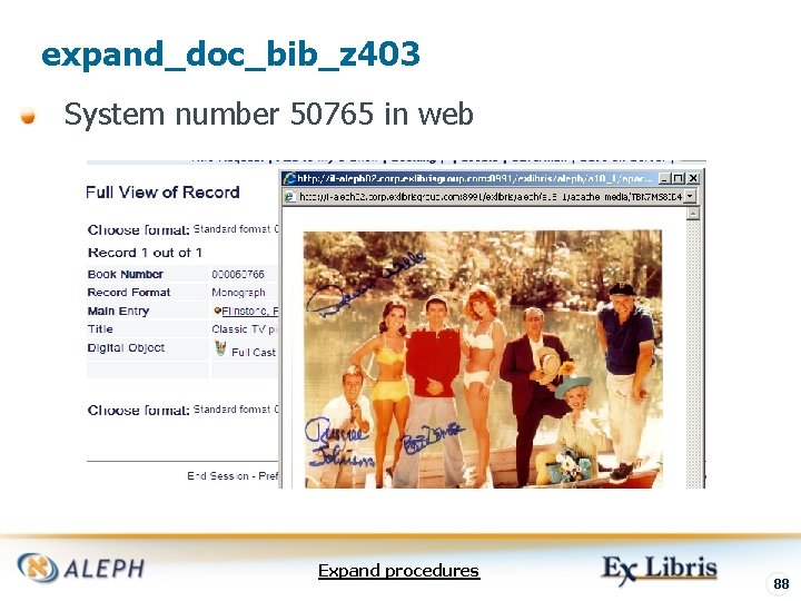 expand_doc_bib_z 403 System number 50765 in web Expand procedures 88 