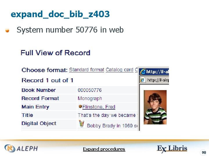 expand_doc_bib_z 403 System number 50776 in web Expand procedures 90 