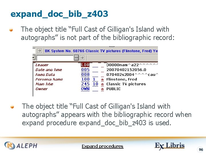 expand_doc_bib_z 403 The object title “Full Cast of Gilligan's Island with autographs” is not