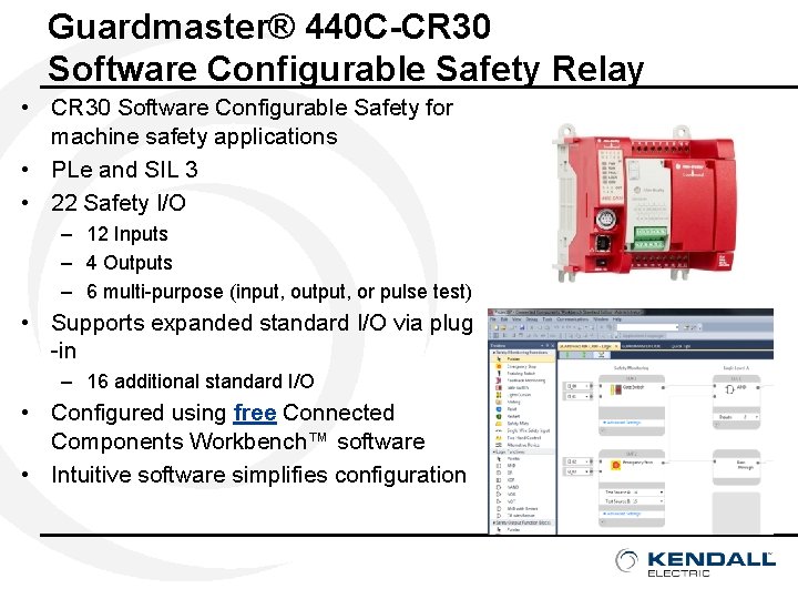 Guardmaster® 440 C-CR 30 Software Configurable Safety Relay • CR 30 Software Configurable Safety