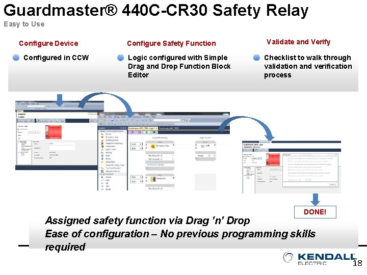 Guardmaster® 440 C-CR 30 Safety Relay Easy to Use Configure Device Configured in CCW